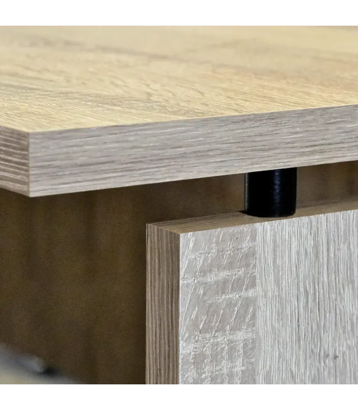 Mesa oficina Rivoli 155cm roble cambrian elegante