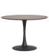 Oda round table black/walnut finish 75 cm(height) 110 cm(width)