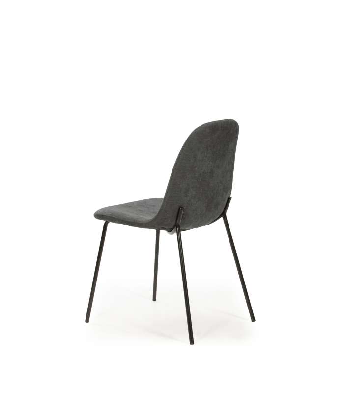 Lot de 4 chaises modèle Renne finition grise 85 cm (hauteur) 54