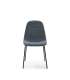 Lot de 4 chaises Renne finition bleue 85 cm (hauteur) 54 cm