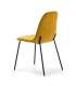 Lot de 4 chaises modèle Renne finition jaune 85 cm (hauteur) 54