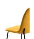 Lot de 4 chaises modèle Renne finition jaune 85 cm (hauteur) 54