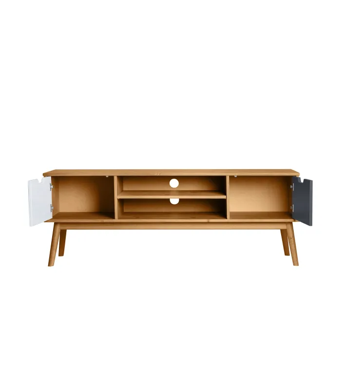 Mueble TV Cupido 2 puertas, estilo nórdico