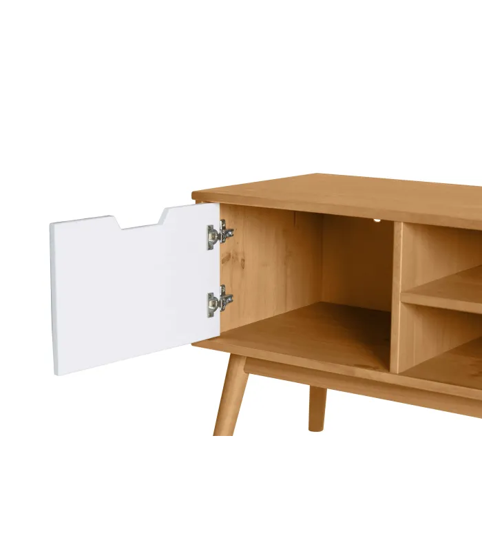 Mueble TV Cupido 2 puertas, estilo nórdico
