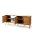 MKRIC Aparadores CUSCO SIDEBOARD 3P3C CERA/CINZA T-WHITE