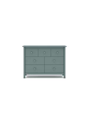 Cómoda 7 cajones Maxi - verde petróleo - 110x40x80cm