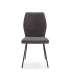 Pack de 4 sillas modelo Pol acabado gris oscuro, 91cm(alto)