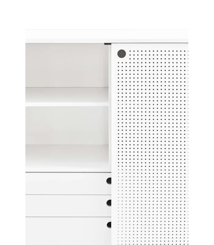 Mueble auxiliar Punto 2 puertas y 4 cajones