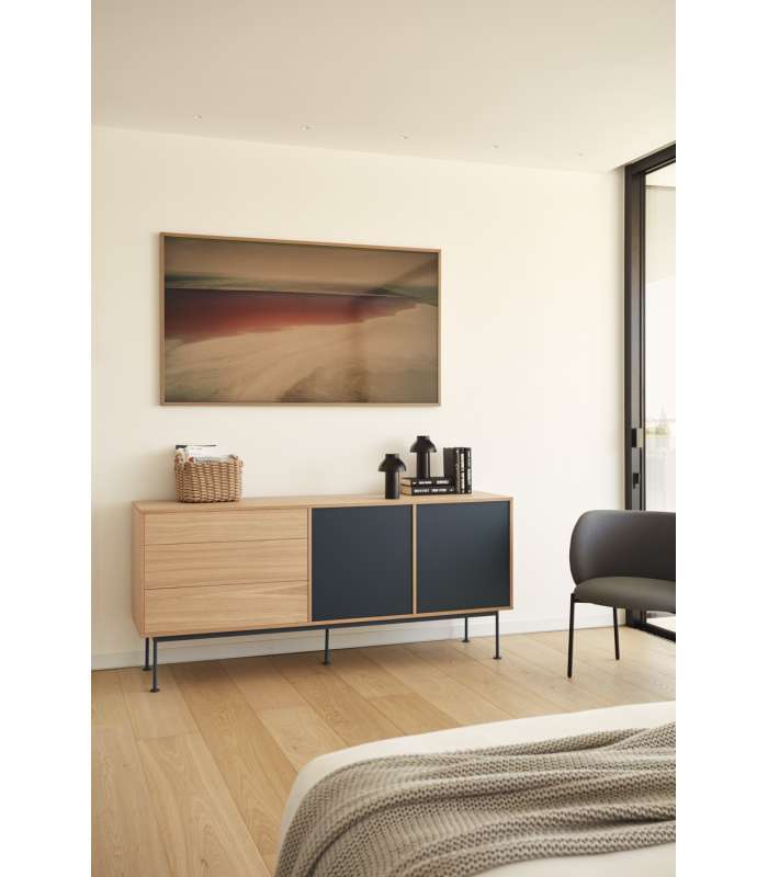 copy of Mueble aparador modelo Yoko 2 puertas 3 cajones varios