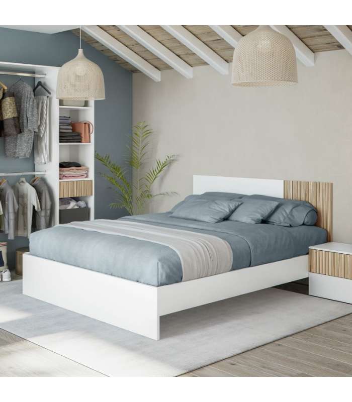 copy of Kendra bed for 150x190 mattresses with 4 drawers at the