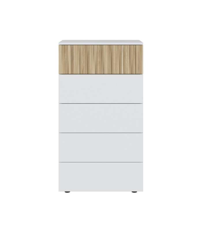 copy of Sinfonier 5 drawers Model Maya Finish in white artic.