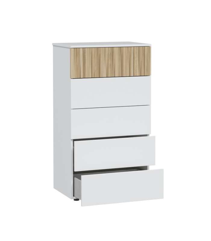 copy of Sinfonier 5 drawers Model Maya Finish in white artic.