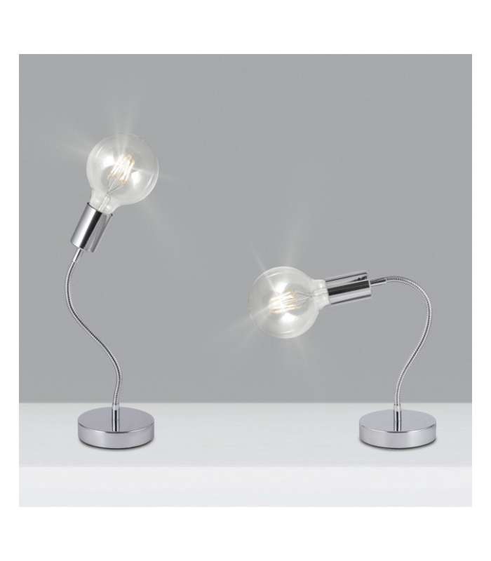 copy of Lampe de table Melisa finition nickel satiné 34