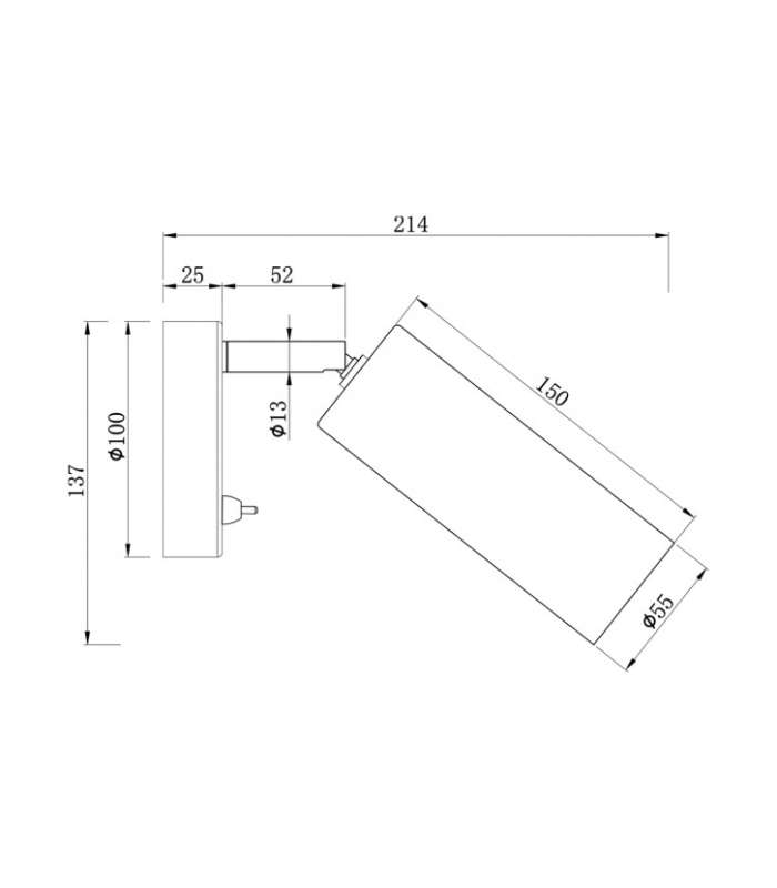 ILAJP Apliques de Pared Aplique a pared modelo Antia acabado