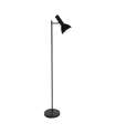 Lámpara de pie de salón Yamal acabado negro, 150cm(alto) 25cm(ancho) 40cm(largo)