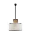 copy of COLGANTE acabado beige modelo Cilandro 31 cm(alto) 15 cm(ancho)15 cm(fondo).