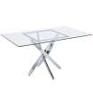 Table fixe rectangulaire Thunder pour le salon ou la cuisine 75 cm (hauteur) 150 cm (largeur) 90 cm (profondeur)