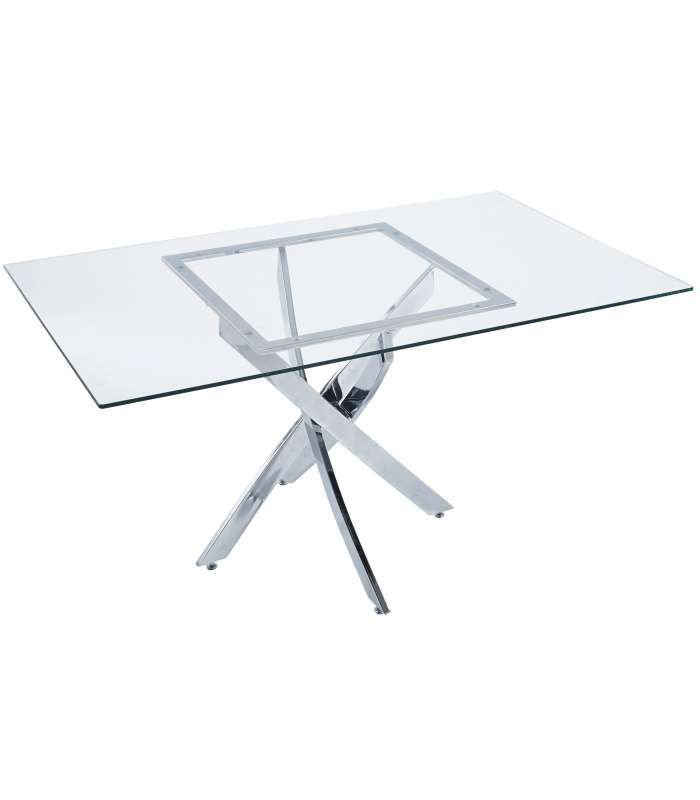 Table fixe rectangulaire Thunder pour le salon ou la cuisine 75