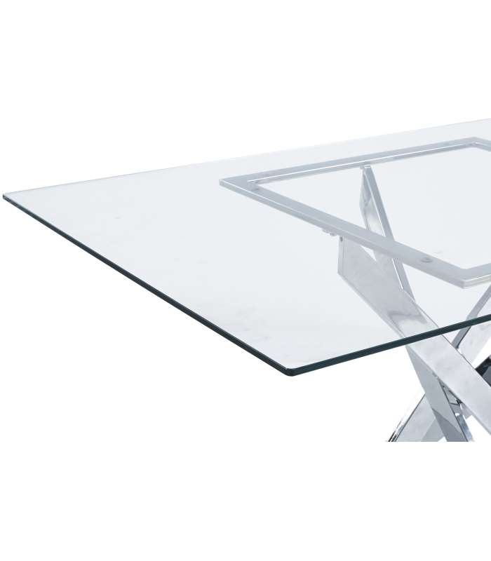 Table fixe rectangulaire Thunder pour le salon ou la cuisine 75