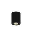 Down-light modelo SILOS com acabamento em preto, 10cm (altura) 8cm (largura) 8cm (profundidade).