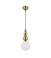 Modelo Pendant Elon bronze finish, 33cm (alta) 15cm (largura) 15cm (fundo.