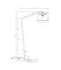 copy of PIE SALON BERTA NEGRO/MADERA 1 X 60W E-27