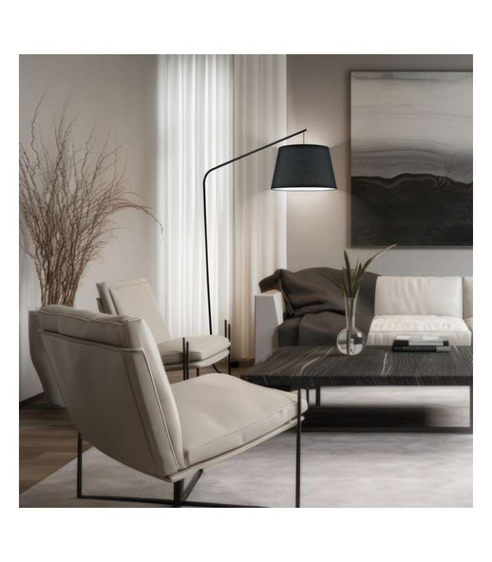 copy of PIE SALON BERTA NEGRO/MADERA 1 X 60W E-27