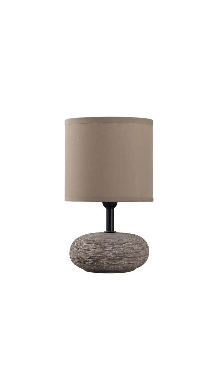 Sobremesa Bloson cerámica marrón 14x14x24 cm