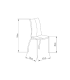 IMPT-HOME-DESIGN Sillas de salon Pack de 4 sillas modelo Marian