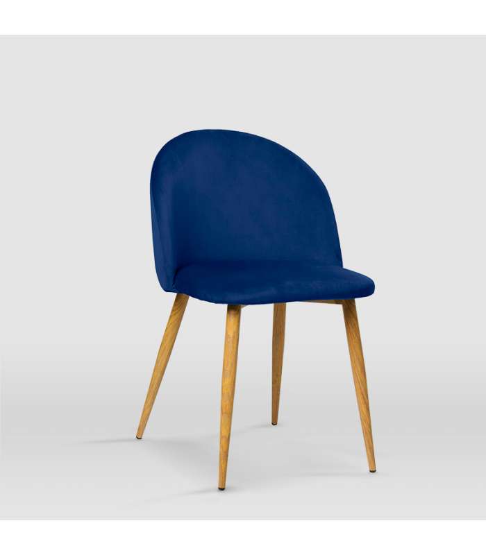 copy of Pack 6 chairs upholstered in various colors Oviedo