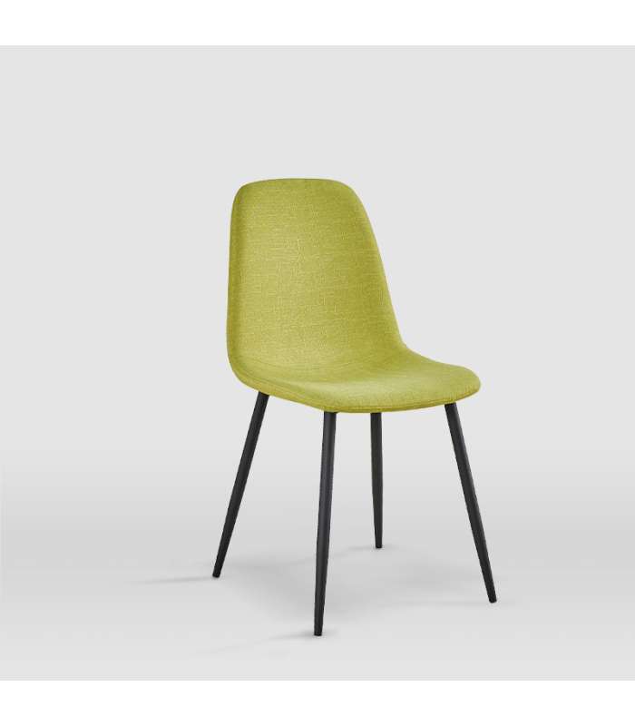 copy of Pack 6 chairs upholstered in various colors Oviedo