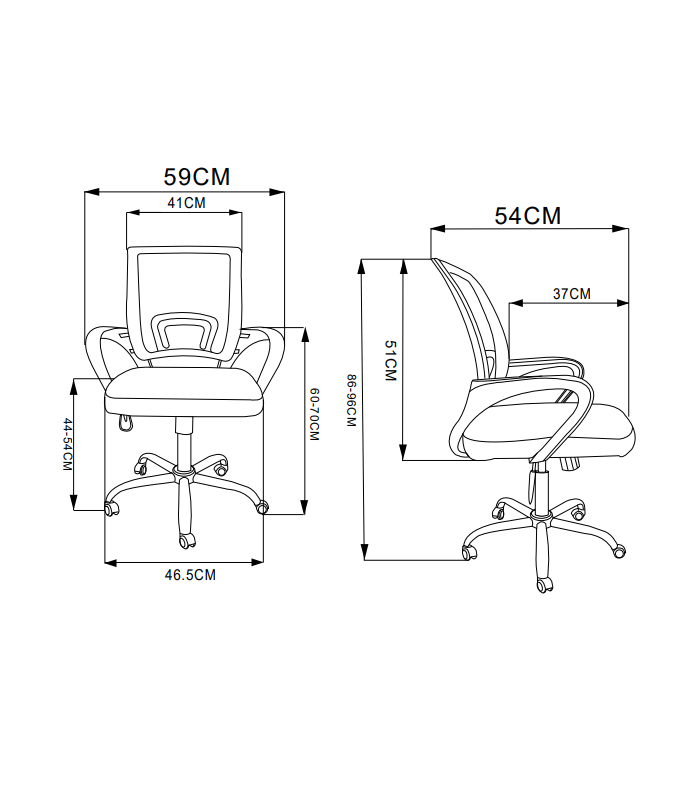 GRUPO DP Sillas de oficina Silla despacho giratoria Logic