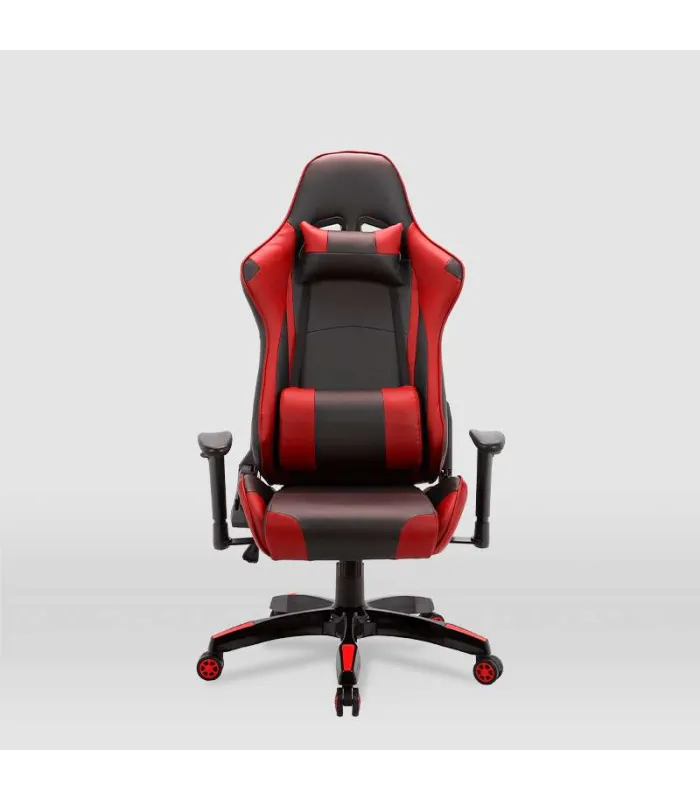 Silla Gaming Regina negra/roja, ergonómica y elegante