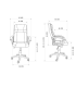 copy of Liftable swivel office armchair 5 colors