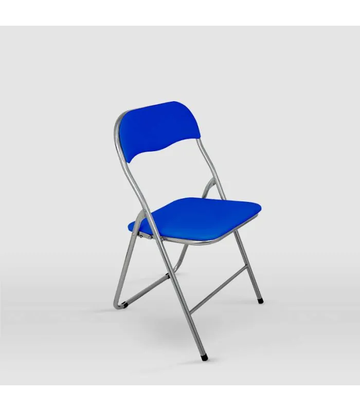 Pack de 6 sillas Sevilla en azul, plegables y prácticas