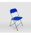 Pack de 6 sillas modelo Sevilla acabado en azul, 44cm(ancho) 81cm(altura) 47cm(fondo)