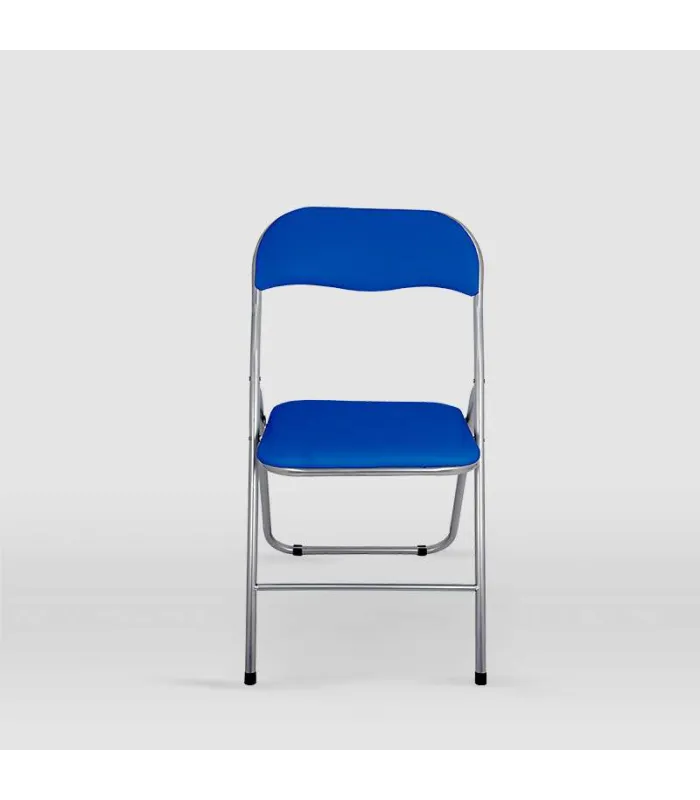 Pack de 6 sillas Sevilla en azul, plegables y prácticas