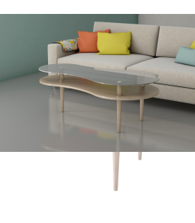 copy of Coffee table for living room wild oak white or black