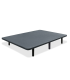 Base tapizada gris 135x190 con 6 patas incluidas