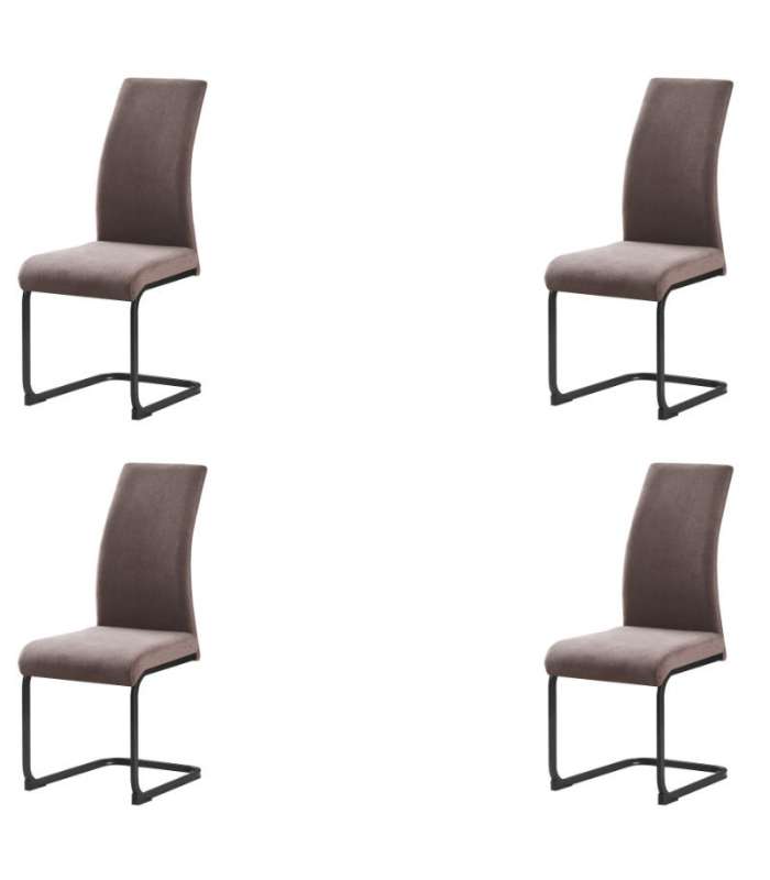 copy of Pack of 4 chairs in various colors.