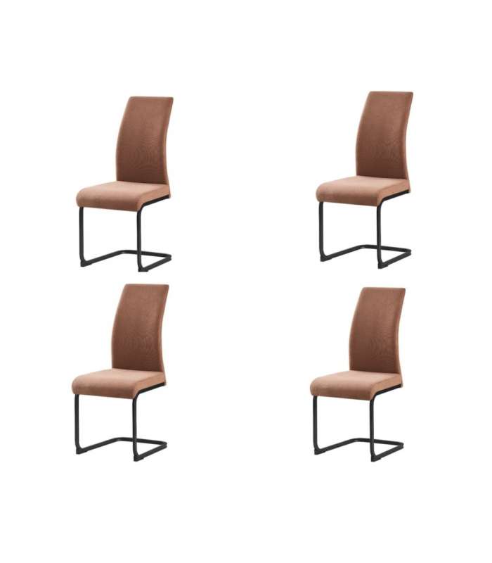 copy of Pack of 4 chairs in various colors.