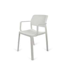 Lot de 4 chaises Verano avec accoudoirs 83 cm (hauteur) 54 cm