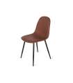 Lot de 4 chaises vintage Cordoba en simili-cuir 86cm(hauteur) 43cm(largeur) 55cm(profondeur)
