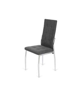 Pack de 6 sillas Segovia capitoné color gris 98 cm (alto) 42 cm