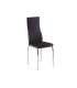 copy of Pack of 6 Segovia chairs upholstered in leather in