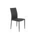 Pack 6 sillas tapizadas en tela gris antracita modelo Vigo. 89 cm(alto)44 cm(ancho)52 cm(largo)