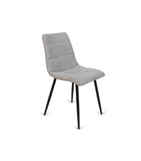 copy of Pack of 4 Valencia chairs upholstered in grey or pink