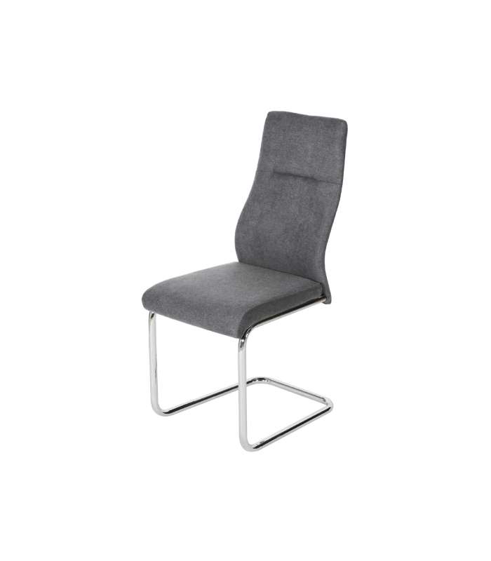 Lot de 4 chaises Alcalá en gris. 