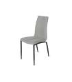 Lot de 4 chaises Ronda en beige ou gris. 91 cm (hauteur) 40 cm (largeur) 60 cm (profondeur)