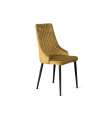 Pack de 4 sillas Imperial velvet dorado. 94 cm (alto) 48 cm (ancho) 57 cm (fondo)